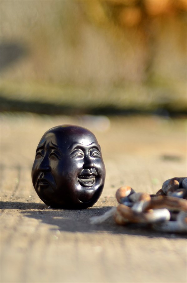 4 Suratlı Mini Buda Objesi  (Neşe, Huzur, Öfke, Üzüntü) (10 cm) - Miamantra