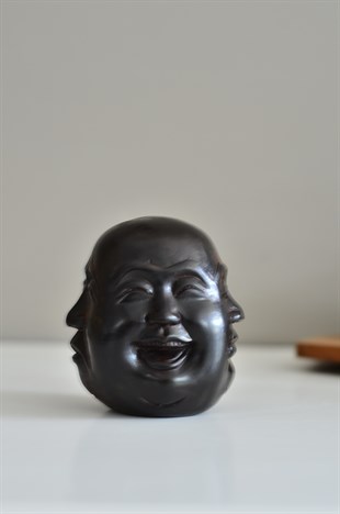 4 Suratlı Mini Buda Objesi  (Neşe, Huzur, Öfke, Üzüntü) (10 cm) - Miamantra