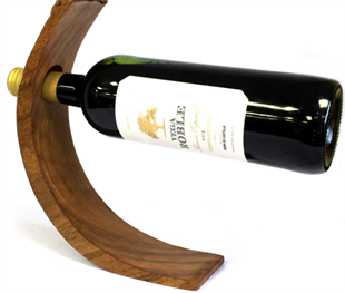 Atlı Ahşap Şaraplık / Şişe Standı (34 cm) - Miamantra