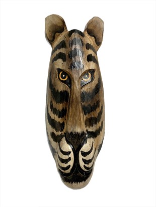Kaplan Maske Duvar Dekoru (50 cm)
