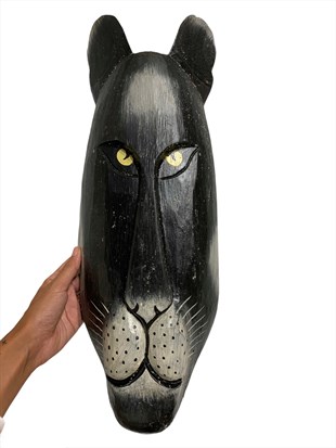 Kedi Maske Duvar Dekoru (50 cm)