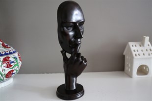 Reçine Maske Dekor - Düşünce - M1 (28 cm)