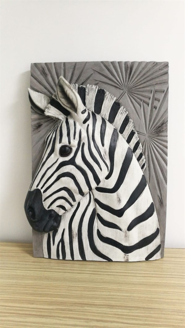 Zebra Duvar Dekoru (42 cm)