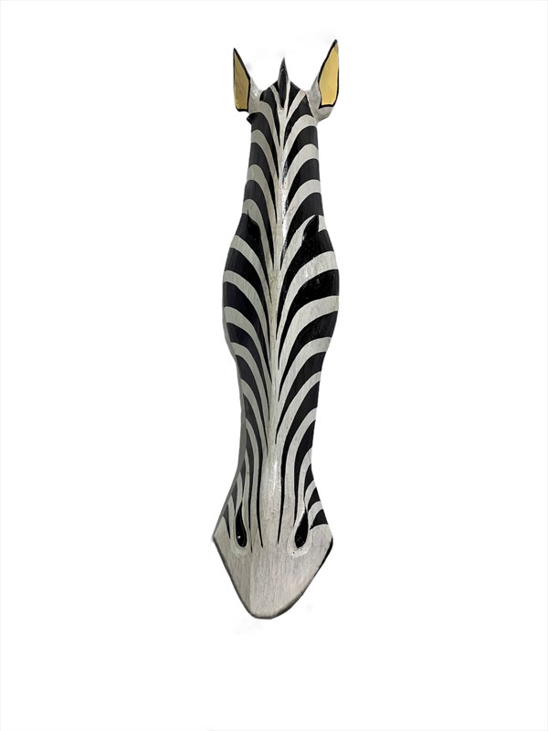 Zebra Maske Duvar Dekoru (80 cm)